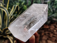 Polished Clear Quartz Crystals x 4 From Madagascar