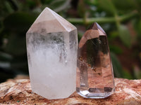 Polished Clear Quartz Crystals x 35 From Madagascar