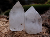 Polished Clear Quartz Crystals x 35 From Madagascar