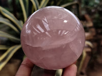 Polished Rose Quartz Spheres x 3 From Ambatondrazaka, Madagascar