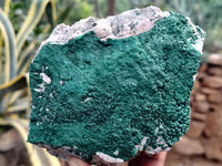 Natural Botryoidal Malachite Specimens x 4 From Tenke Fungurume, Congo