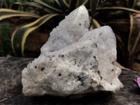 Natural White Cascading Quartz Clusters x 2 From Madagascar