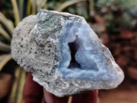 Natural Blue Lace Agate Geodes x 12 From Nsanje, Malawi