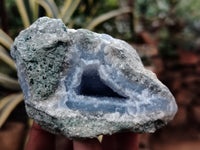 Natural Blue Lace Agate Geodes x 12 From Nsanje, Malawi