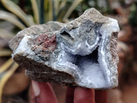 Natural Blue Lace Agate Geodes x 12 From Nsanje, Malawi