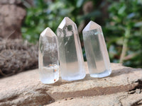 Polished Clear Quartz Crystals x 70 From Madagascar