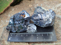 Natural Silver Lead Galena Specimens x 12 From Kaokoveld, Namibia