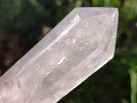 Polished Double Terminated Rose Quartz Points x 6 From Ambatondrazaka, Madagascar