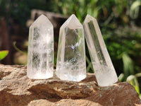 Polished Clear Quartz Crystals x 35 From Madagascar