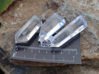 Polished Clear Quartz Crystals x 35 From Madagascar