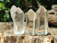 Polished Clear Quartz Crystals x 35 From Madagascar