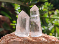 Polished Clear Quartz Crystals x 35 From Madagascar