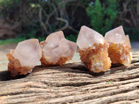 Natural Amethyst Spirit Quartz Crystals x 12 From Boekenhouthoek, South Africa