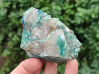 Natural Shattuckite with Chrysocolla and Malachite x 12 From Kaokoveld, Namibia