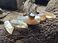 Natural Citrine and Smokey Phantom Quartz Crystals x 2.27kg Lot From Luena, Congo