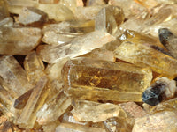 Natural Citrine and Smokey Phantom Quartz Crystals x 2.27kg Lot From Luena, Congo