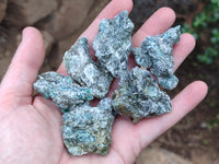 Natural Emerald Mica In Matrix Cobbed Specimens x 35 From Mutoko, Zimbabwe