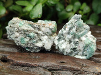 Natural Emerald Mica In Matrix Cobbed Specimens x 35 From Mutoko, Zimbabwe