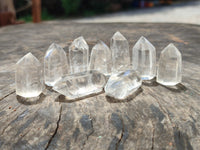 Polished Smokey Quartz Crystals x 70 From Madagascar