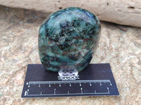 Polished Emerald Mica In Matrix Standing Free Forms x 4 From Mutoko, Zimbabwe