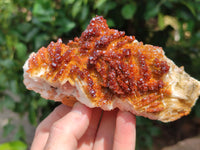 Natural Rare Vanadinite Specimen x 1 From Mibladen, Morocco