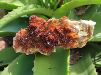 Natural Rare Vanadinite Specimen x 1 From Mibladen, Morocco