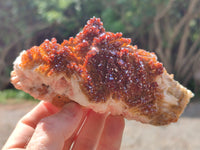 Natural Rare Vanadinite Specimen x 1 From Mibladen, Morocco