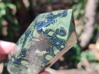 Polished Stromatolite Jasper Points x 2 From Katsepy, Madagascar