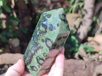 Polished Stromatolite Jasper Points x 2 From Katsepy, Madagascar