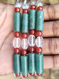 Polished Mixed Stone Bead Necklaces - Sold Per Item - From South Africa