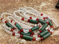 Polished Mixed Stone Bead Necklaces - Sold Per Item - From South Africa