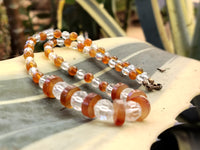 Polished Mixed Stone Bead Necklaces - Sold Per Item - From China