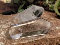 Polished Double Terminated Clear Quartz Crystals x 12 From Madagascar