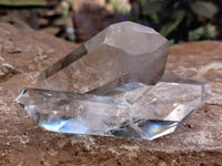 Polished Double Terminated Clear Quartz Crystals x 12 From Madagascar