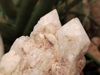 Natural Quartz Clusters x 3 From Madagascar