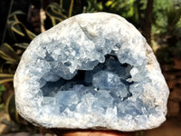 Natural Celestite Geode Specimen x 1 From Sakoany, Madagascar