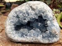 Natural Celestite Geode Specimen x 1 From Sakoany, Madagascar