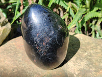 Polished Black Tourmaline Standing Free Form x 1 From Madagascar