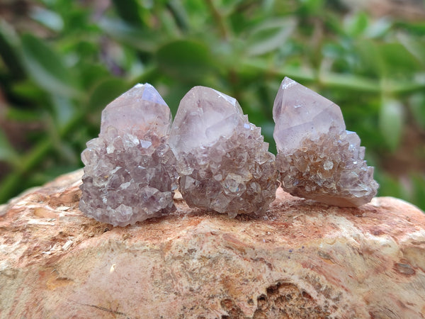 Natural Amethyst Spirit Quartz Crystals x 70 From Boekenhouthoek, South Africa