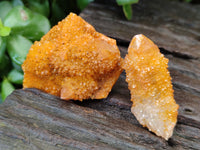 Natural Golden Solar Spirit Quartz Crystals x 20 From Boekenhouthoek, South Africa