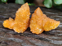 Natural Golden Solar Spirit Quartz Crystals x 20 From Boekenhouthoek, South Africa