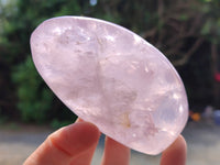 Polished Rose Quartz Standing Free Forms x 6 From Ambatondrazaka, Madagascar