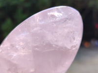 Polished Rose Quartz Standing Free Forms x 6 From Ambatondrazaka, Madagascar