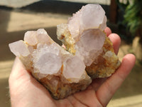 Natural Amethyst Spirit Quartz Clusters x 6 From Boekenhouthoek, South Africa