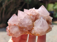 Natural Amethyst Spirit Quartz Clusters x 6 From Boekenhouthoek, South Africa