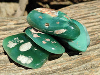 Polished Emerald Mtorolite Free Forms x 12 From Zimbabwe