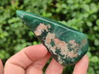 Polished Emerald Mtorolite Free Forms x 12 From Zimbabwe