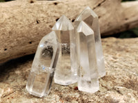 Polished Small Clear Quartz Crystals x 39 From Madagascar