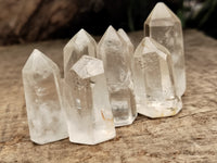 Polished Small Clear Quartz Crystals x 39 From Madagascar