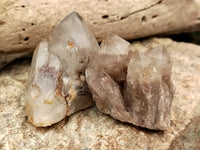 Natural Mixed Quartz Specimens x 24 From Southern Africa